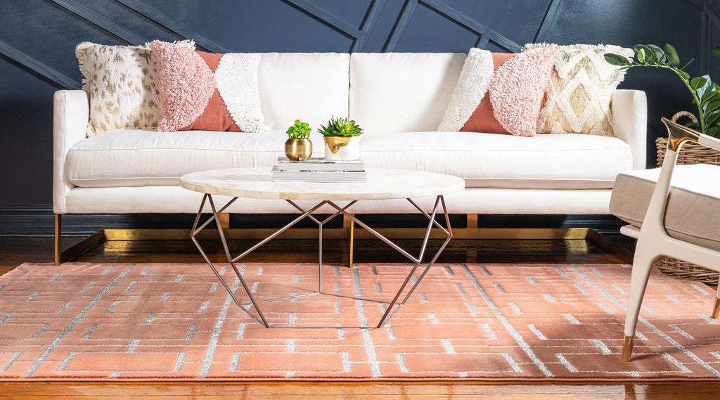 Parker - Cube Pattern Luxury Rug